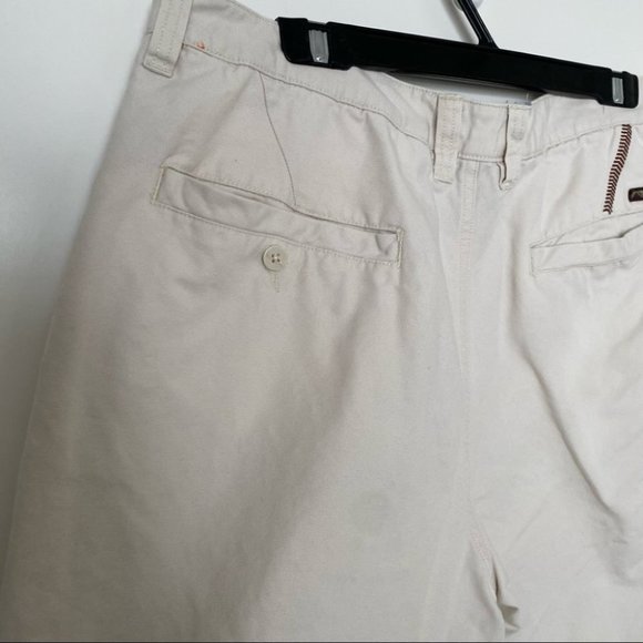 Vintage 90s Quicksilver edition off white denim shorts size 36 - Picture 13 of 15